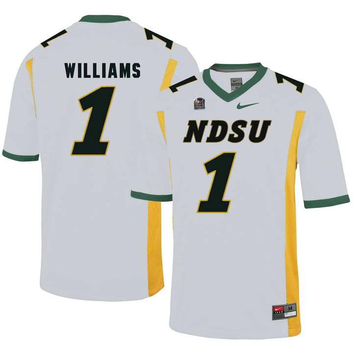 North Dakota State Bison 1 Marcus Williams White College Football Jersey Dzhi,We sell and wholesale North Dakota State Bison 1 Marcus Williams White College Football Jersey Dzhi on line form chian!